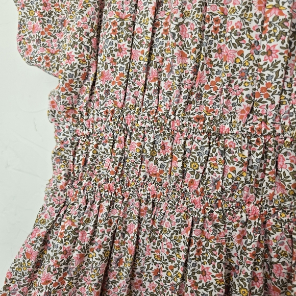 NEW J. Crew Floral Cinched Waist Puff Sleeve Dress - Picture 10 of 14